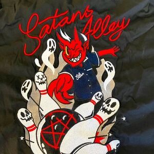 Bowling Shirt Satans Alley     Unisex Short Shirt